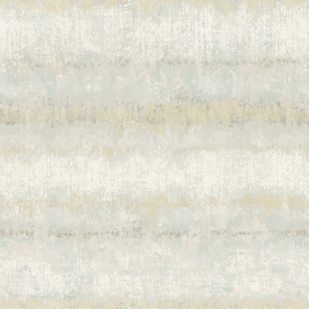 A-Street Prints Morningtide Seafoam Textured Stripe Wallpaper