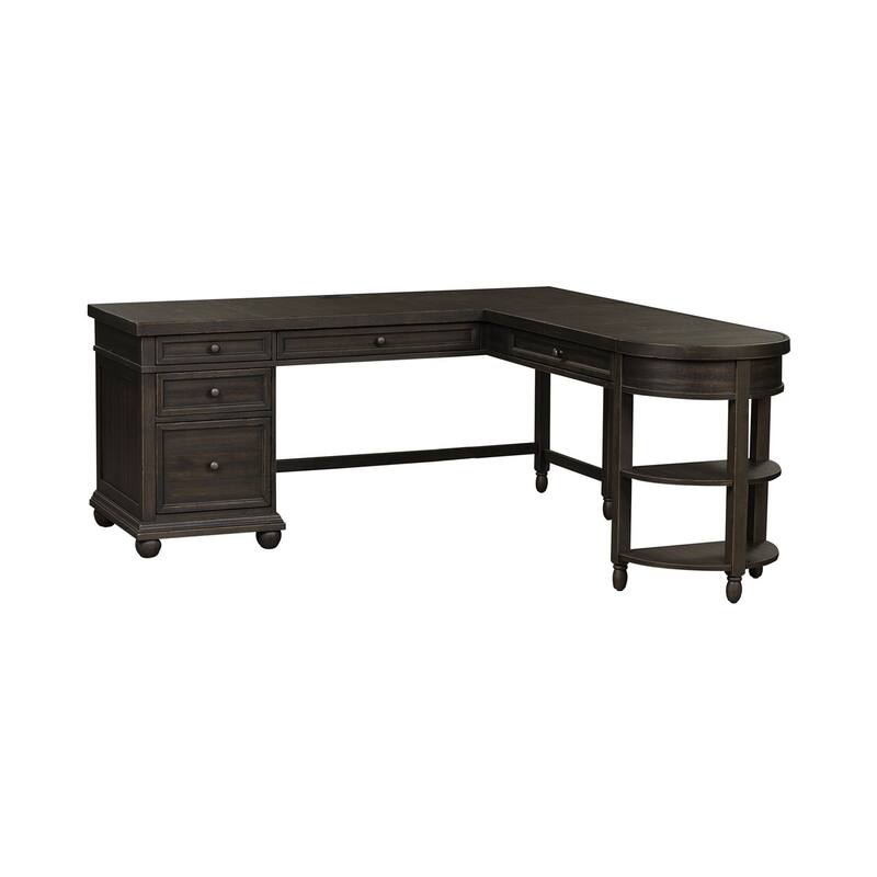 Harvest Home Chalkboard Opt L Shaped Desk Set