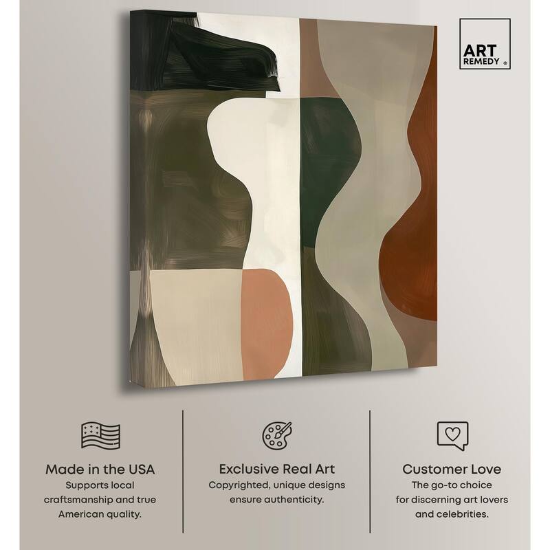 Fragmented Dreams II Canvas by Art Remedy, Gallery Wrapped