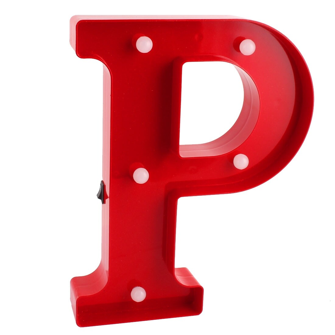Shop Home Plastic Decoration English P Letter Alphabet Free Diy