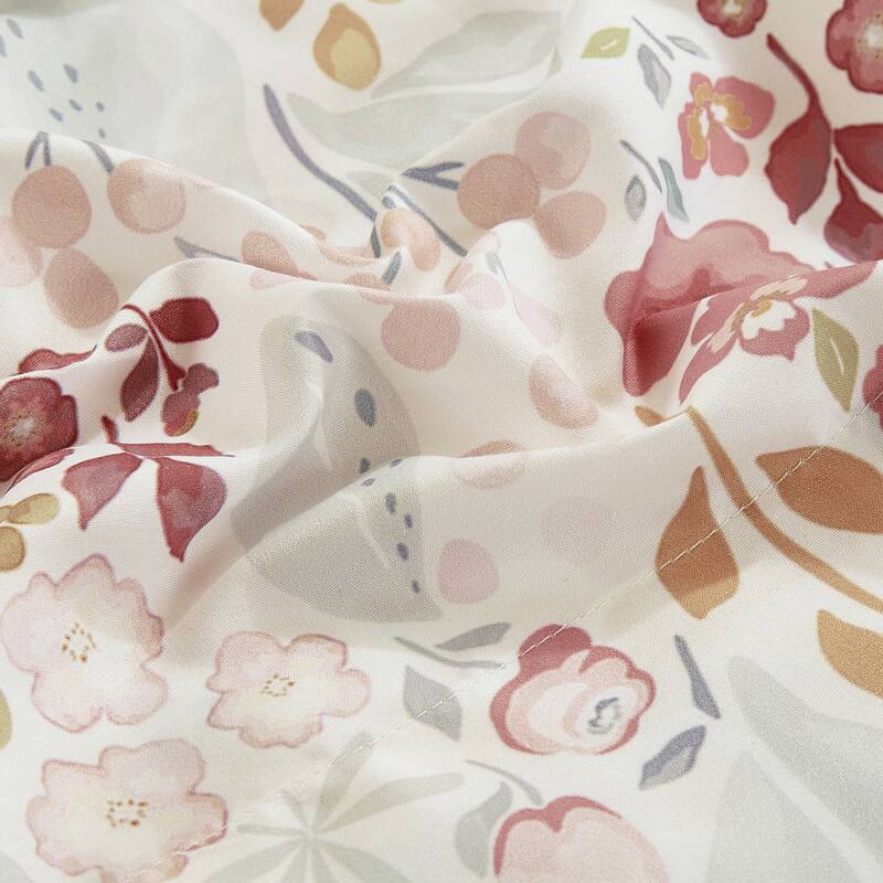 Floral printed sheet set