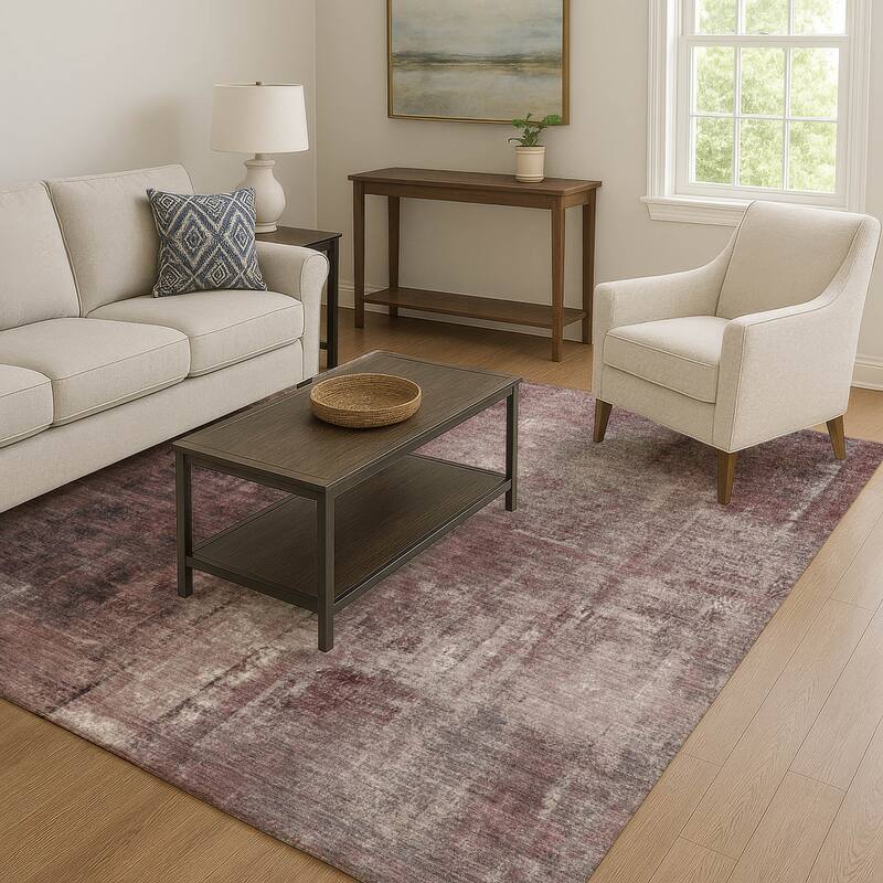 Premium Washable Super Soft Ombre Solid Mayfield Rug