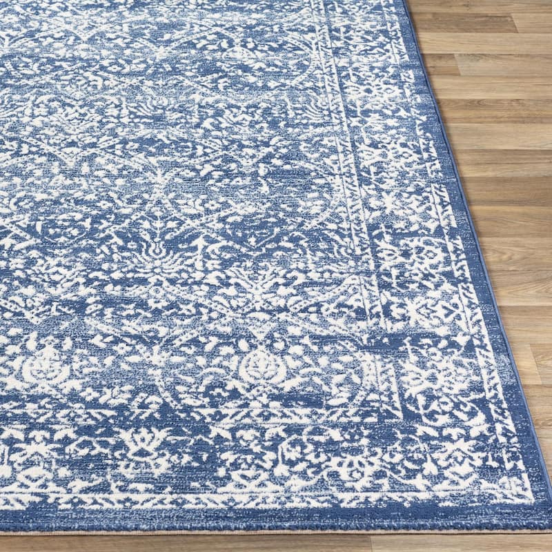 Livabliss Roma Distressed Medallion Area Rug