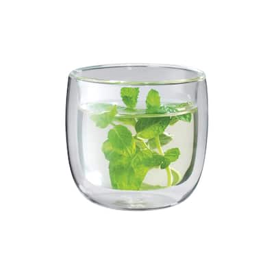 ZWILLING Sorrento Double-Wall Glass Tea Cup Set - Clear - 4-pc