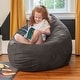 preview thumbnail 71 of 75, Jaxx 4 ft Cocoon Kids Bean Bag Chair and Crash Pad