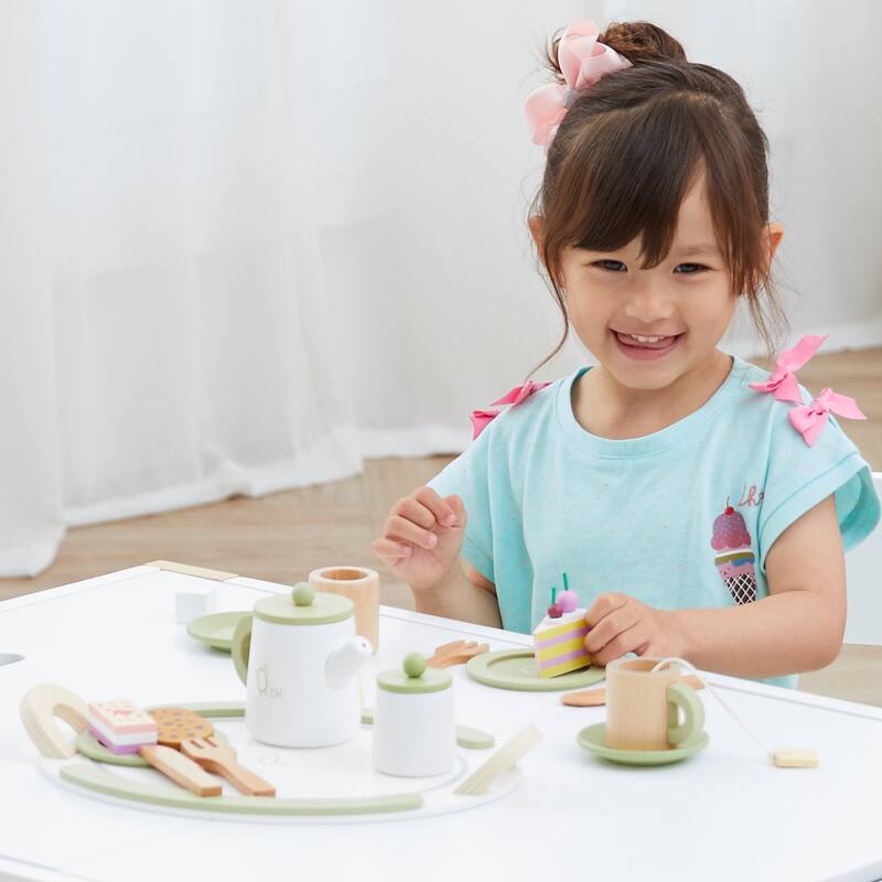 Teamson Kids - Little Chef Frankfurt Wooden Tea sets play kitchen accessories