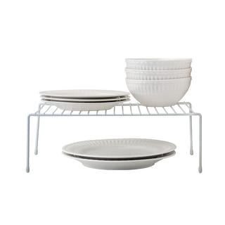 Kitchen Details White Large Kitchen Shelf Organizer - 15.16" x 10.24" x ...