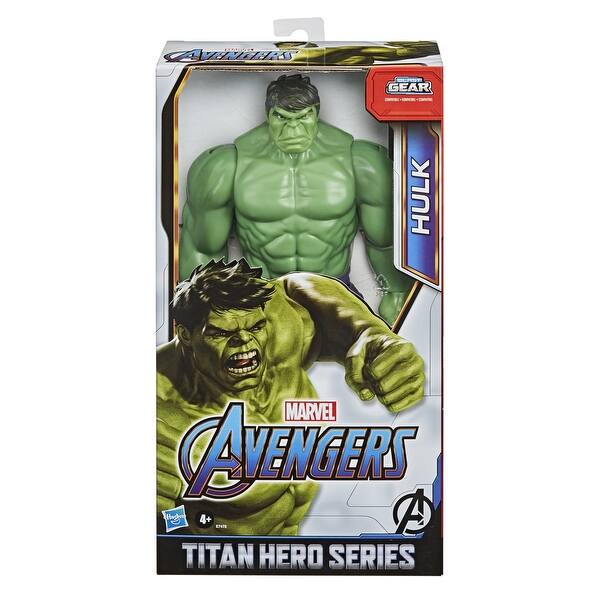 Shop Marvel Avengers Titan Hero Series Blast Gear Deluxe Hulk Action Figure 12 Inch Toy For Kids Ages 4 And Up Overstock 31804563