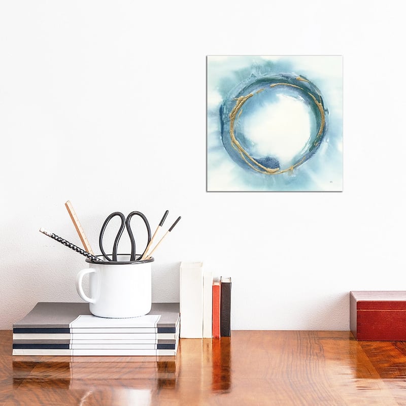 iCanvas "Buddha Enso" by Chris Paschke Canvas Print - 12x12x0.75