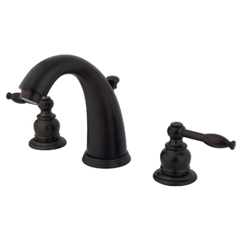 Kingston Brass Vintage Widespread Bathroom Faucet with Pop-Up Drain - Oil Rubbed Bronze