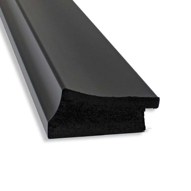 Beveled Wall Mirror - Grand Black Frame - Grand Black