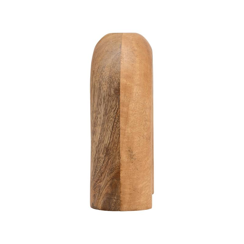 Sagebrook Home Wood Horseshoe Vase