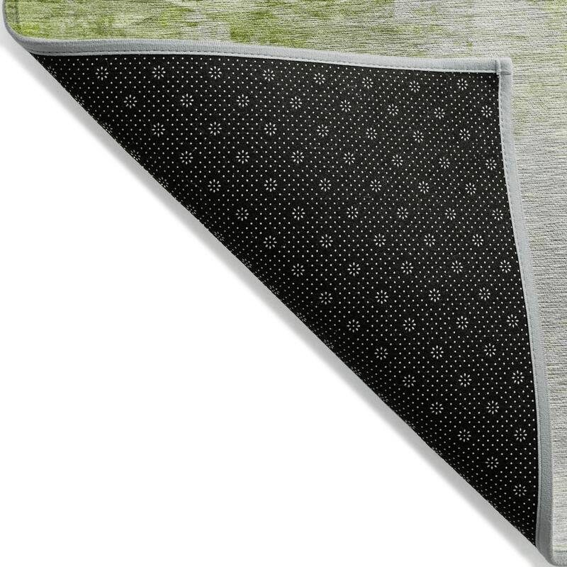 Machine Washable Indoor/ Outdoor Chantille Abstract Ombre Rug