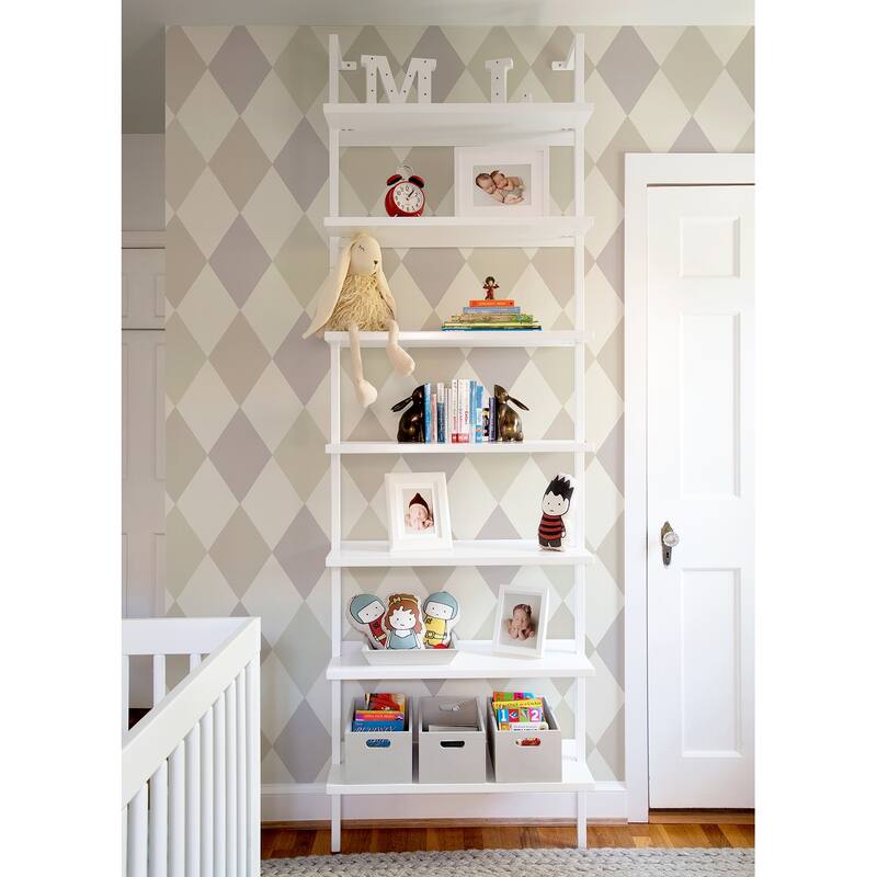 A-Street Prints Kalas Lavender Diamond Wallpaper