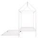 preview thumbnail 6 of 24, Metal Twin Size Kids House Bed with Trundle