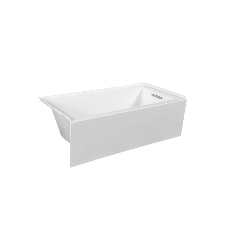 Transolid UATLN603222-R Unity AFR 60" x 32" Three Wall Alcove Acrylic - White