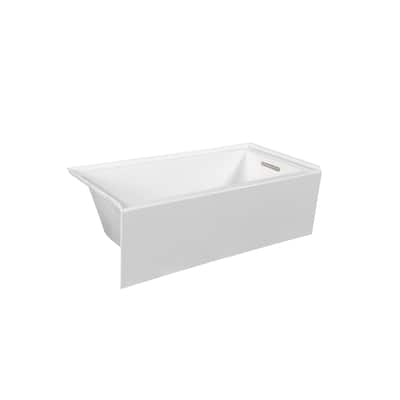 Transolid UATLN603222-R Unity AFR 60" x 32" Three Wall Alcove Acrylic