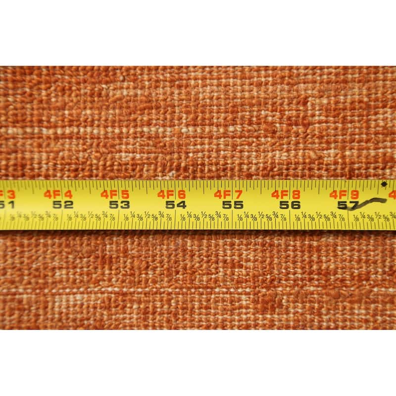 Contemporary Oriental Gabbeh Kashkoli Runner Rug Handmade Wool Carpet - 2'7" x 10'4"