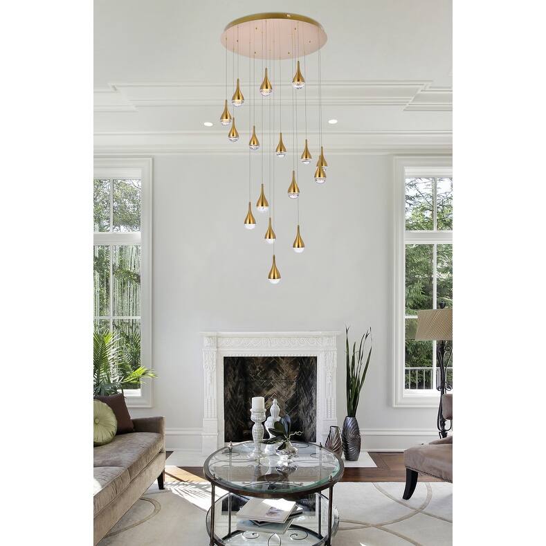 Indigo Home 36 inch LED chandelier