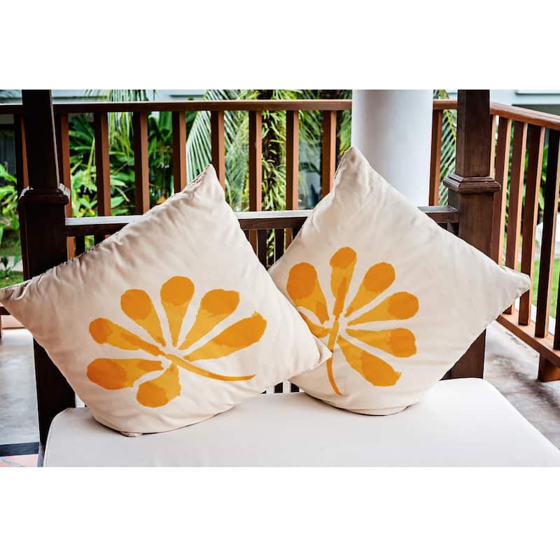 Petals Indoor/Outdoor Throw Pillow