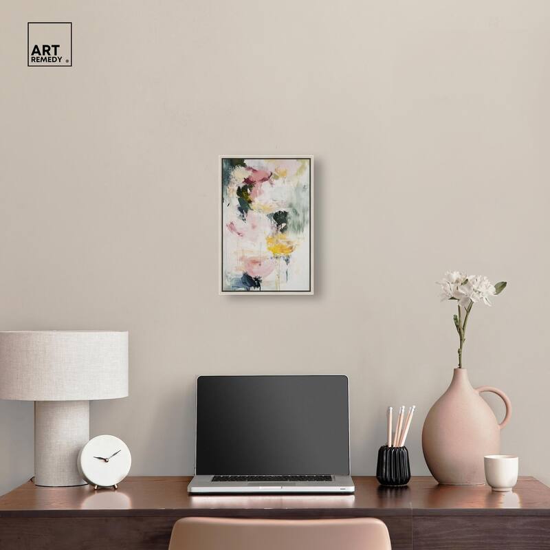 Dripping Colors II Canvas by Art Remedy