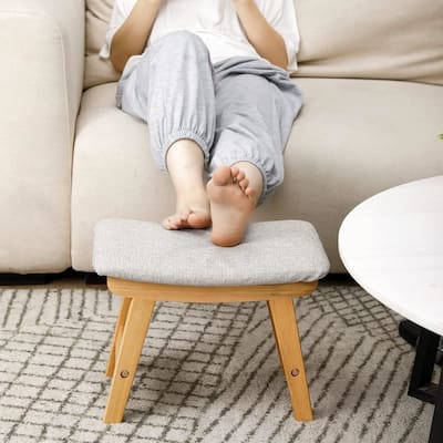 Small Foot Stools (Wood Legsr)