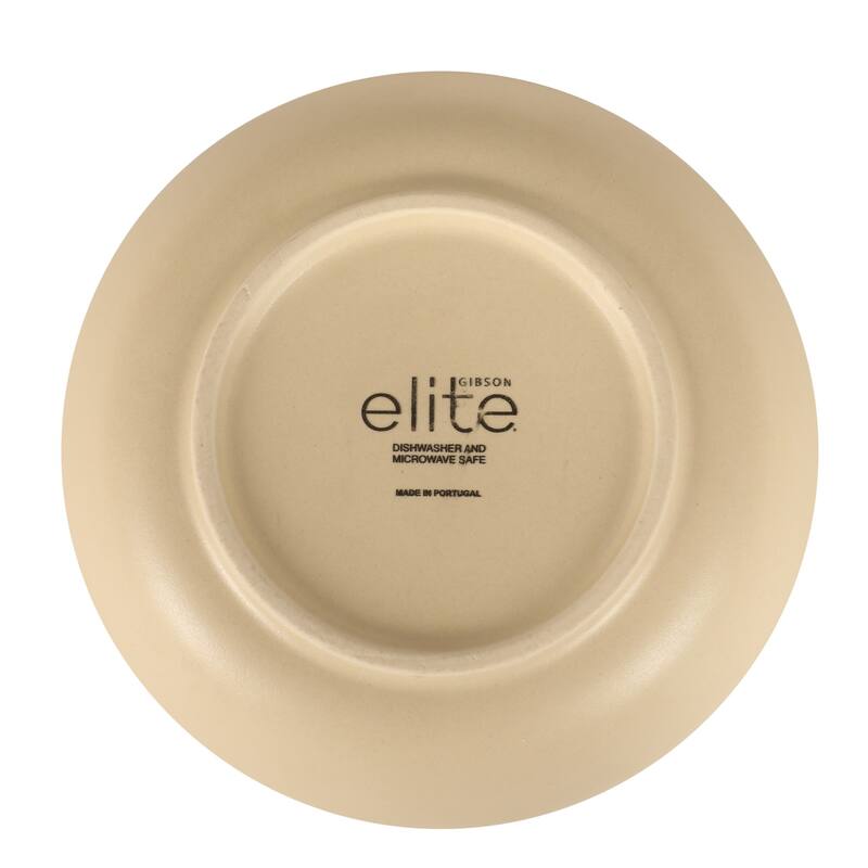 Gibson Elite - Made in Portugal - Port Gaia 4 Piece Cereal Bowl Set, 6.2" Stoneware Reactive Glaze, Dessert & Snack Bowls