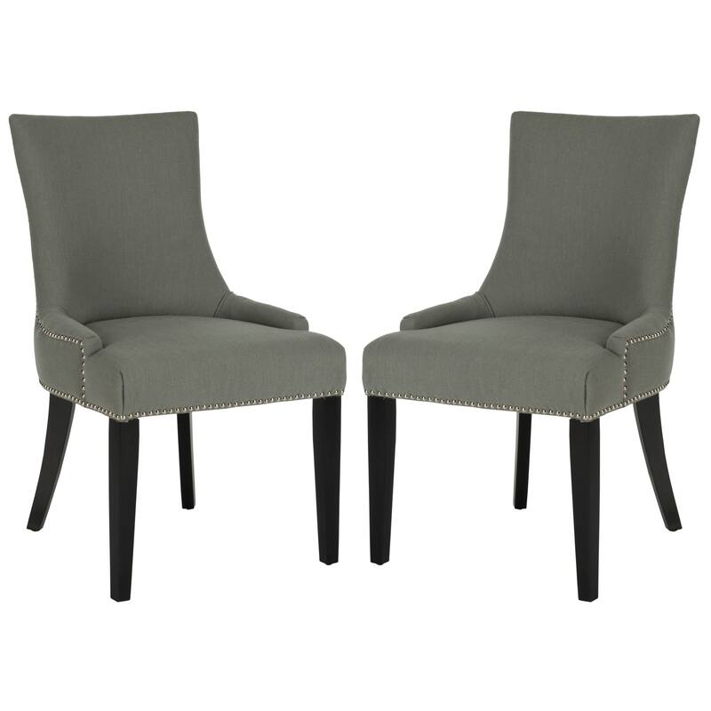 SAFAVIEH Lester Dining Chair (Set of 2) - 24"W x 25"D x 39"H