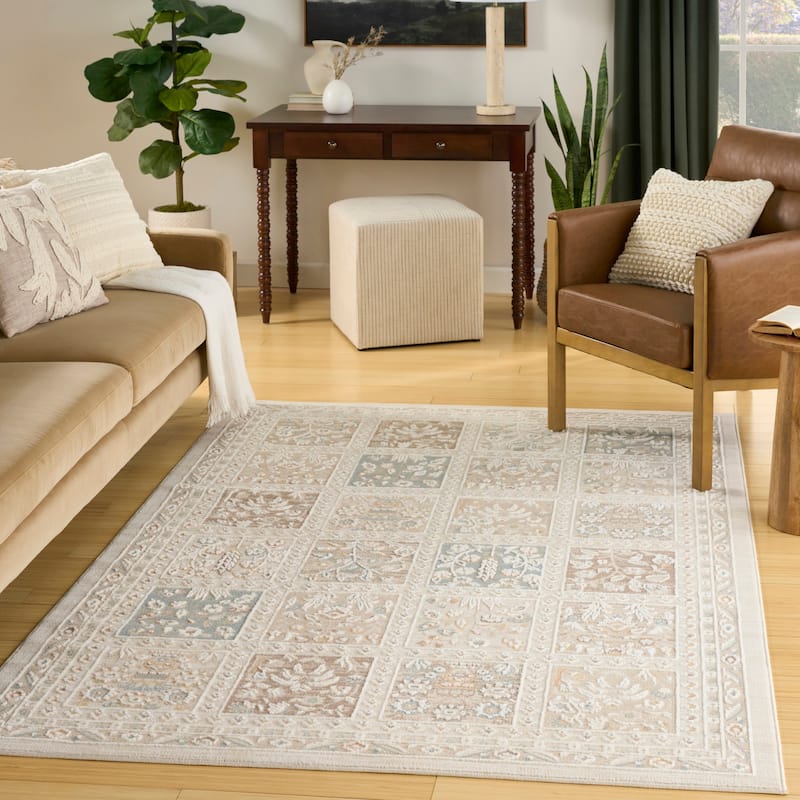 Nourison Home Isla Indoor only Multicolored Persian Area Rug - Multicolor - 5'3" x 7'