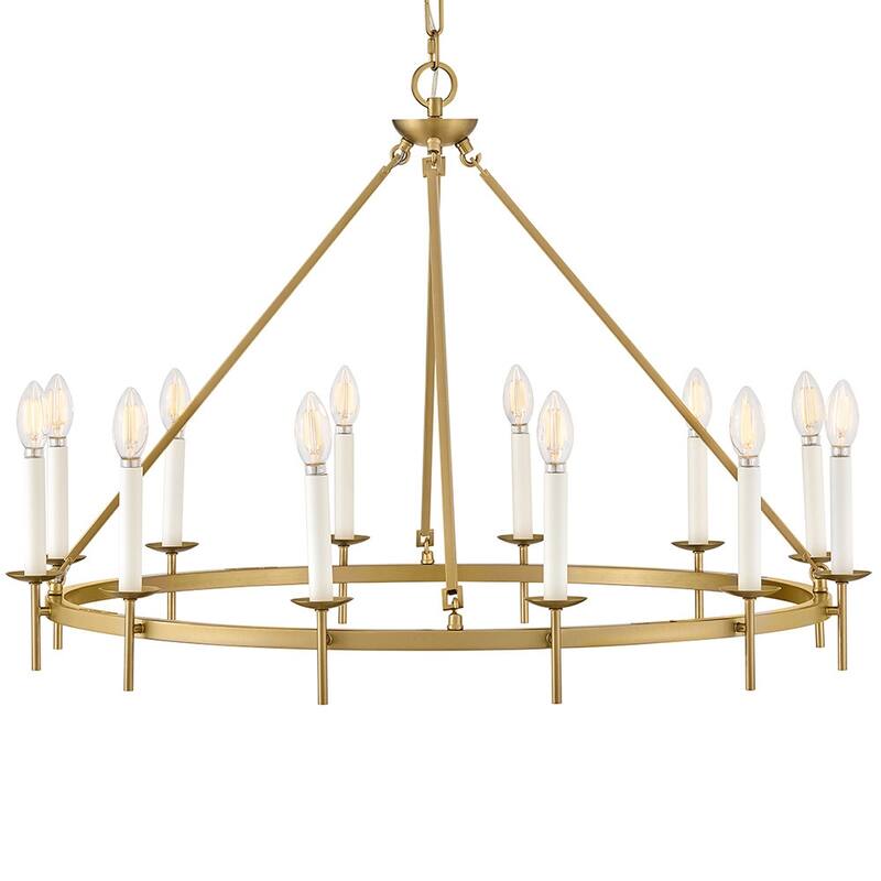 Hinkley Lighting 47476 Copley 12 Light 36" Wide Taper Candle Style