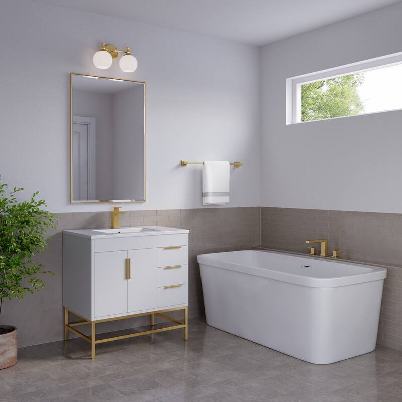 PROFLO Kelper Deck Mounted Roman Tub Filler