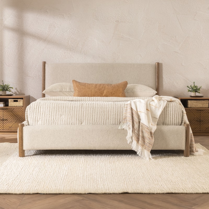 Classic Home Bennington Upholstered Fabric Bed