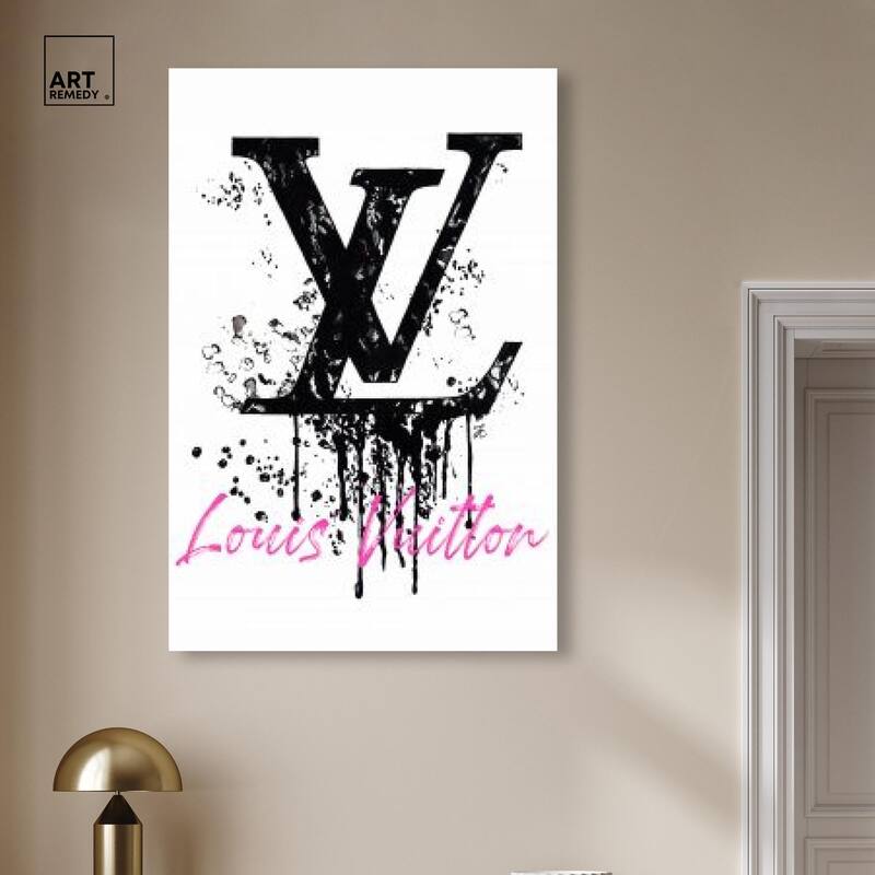 Doll Memories - Louis Drip Canvas by Art Remedy, Gallery Wrapped