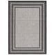 preview thumbnail 33 of 140, SAFAVIEH Courtyard Vickie Indoor/ Outdoor Waterproof Patio Backyard Rug 5'3" x 7'7" - Light Grey/Black