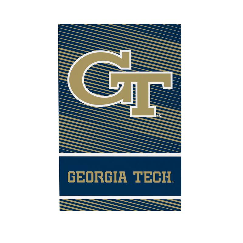 Georgia Tech Wooden Tabletop Mantel Shelf Sign