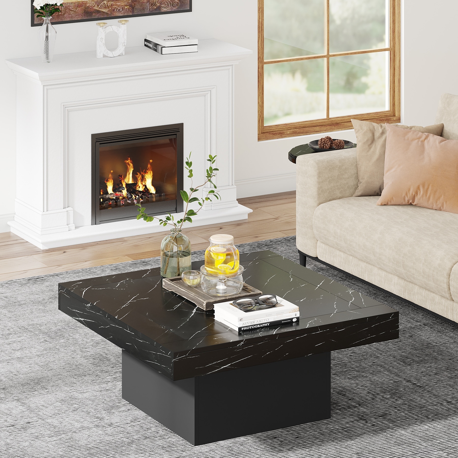 Engineered wood coffee table sale