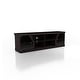 preview thumbnail 4 of 8, Dellie Contemporary Espresso 71-inch Multi-functional Storage TV Console by Furniture of America