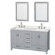 Option Gray, Chrome Trim, Giotto Quartz Top