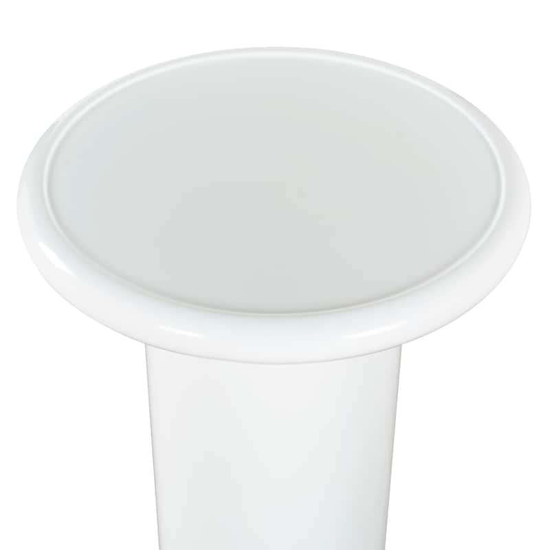 SAFAVIEH Couture Lollita Round Concrete Accent Table - 18"W x 18"D x 22"H