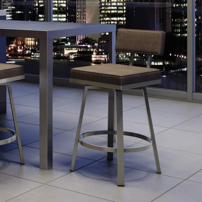 Amisco Staten Swivel Counter & Bar Stool
