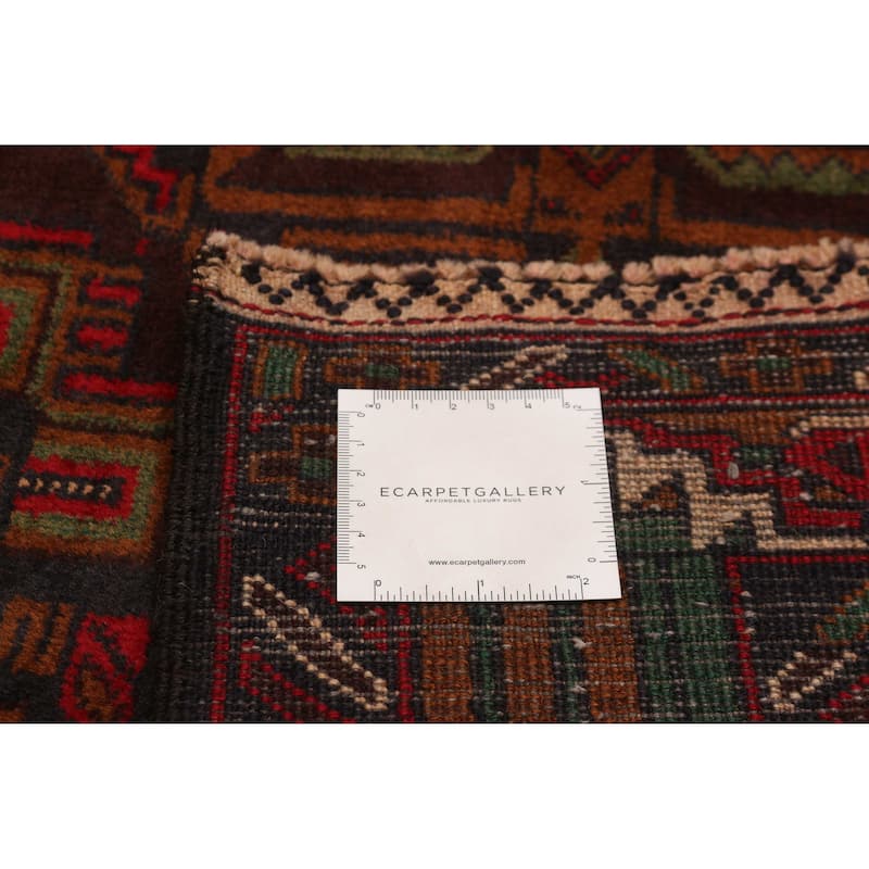 Teimani Brown Rug 3'11" x 7'0" - 3'11 x 7'0