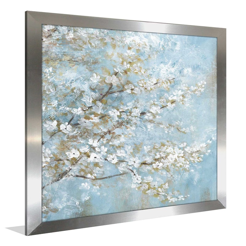 "White Blossoms" by Nan Print on Acrylic