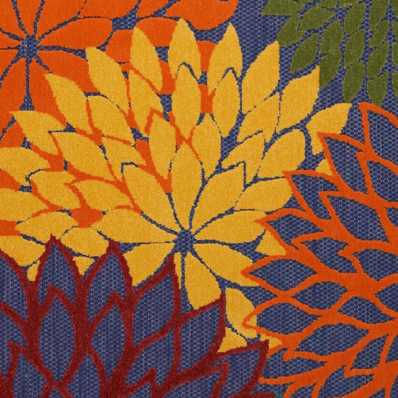 Nourison Aloha Floral Modern, Indoor/Outdoor Area Rug