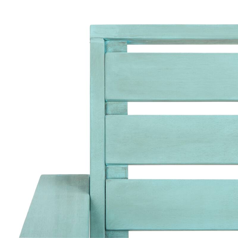 SAFAVIEH Outdoor Janiya Adirondack Chair - 30W x 28D x 32H