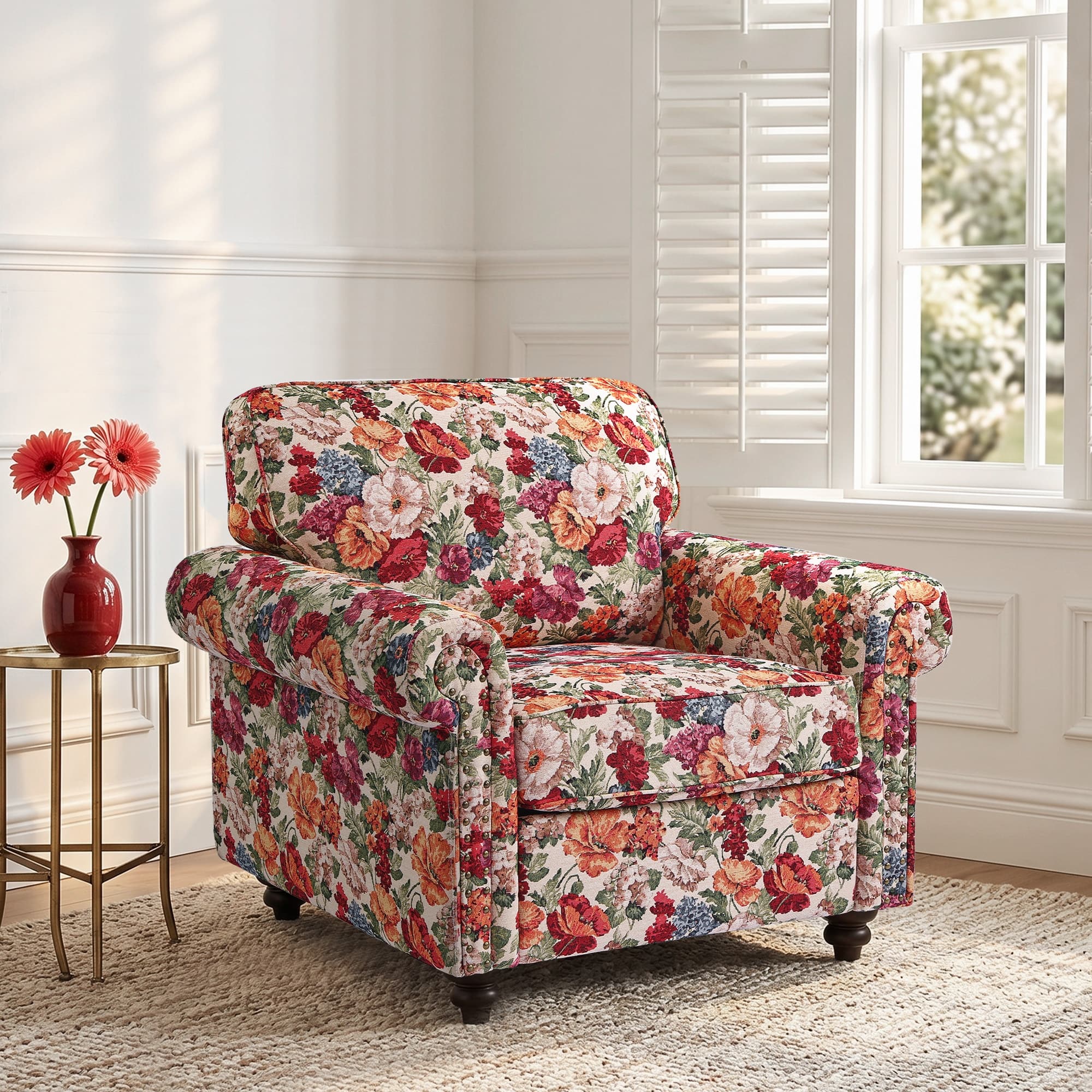 Option BEIGE FLORAL