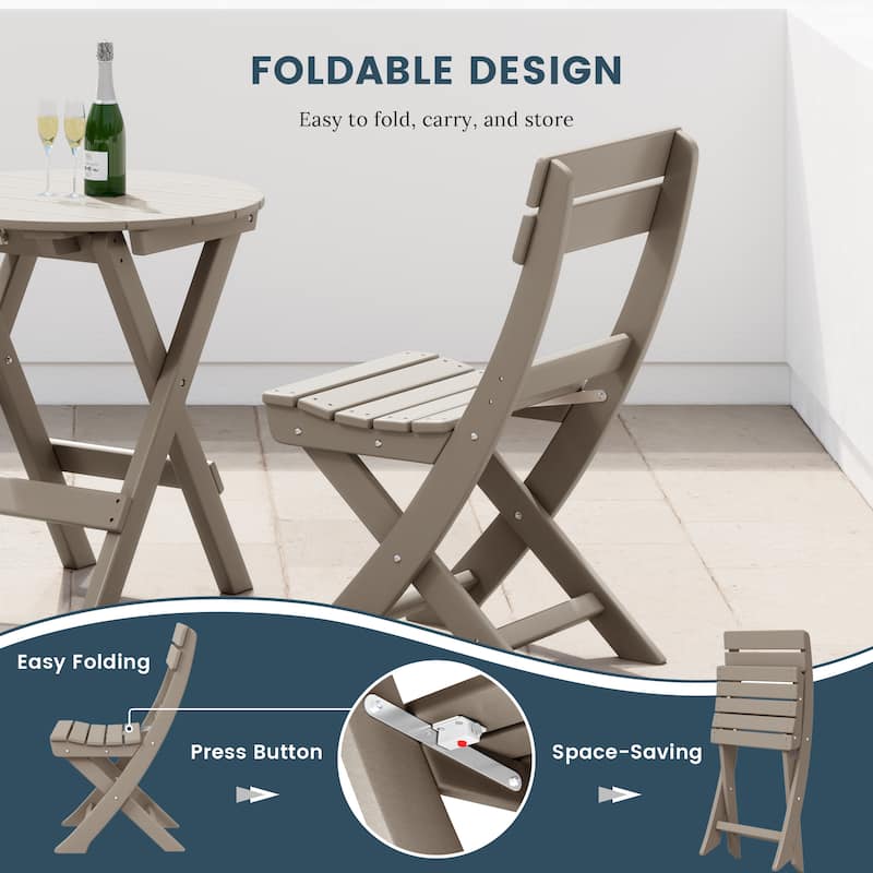 Laguna Patio Folding Dining Chair