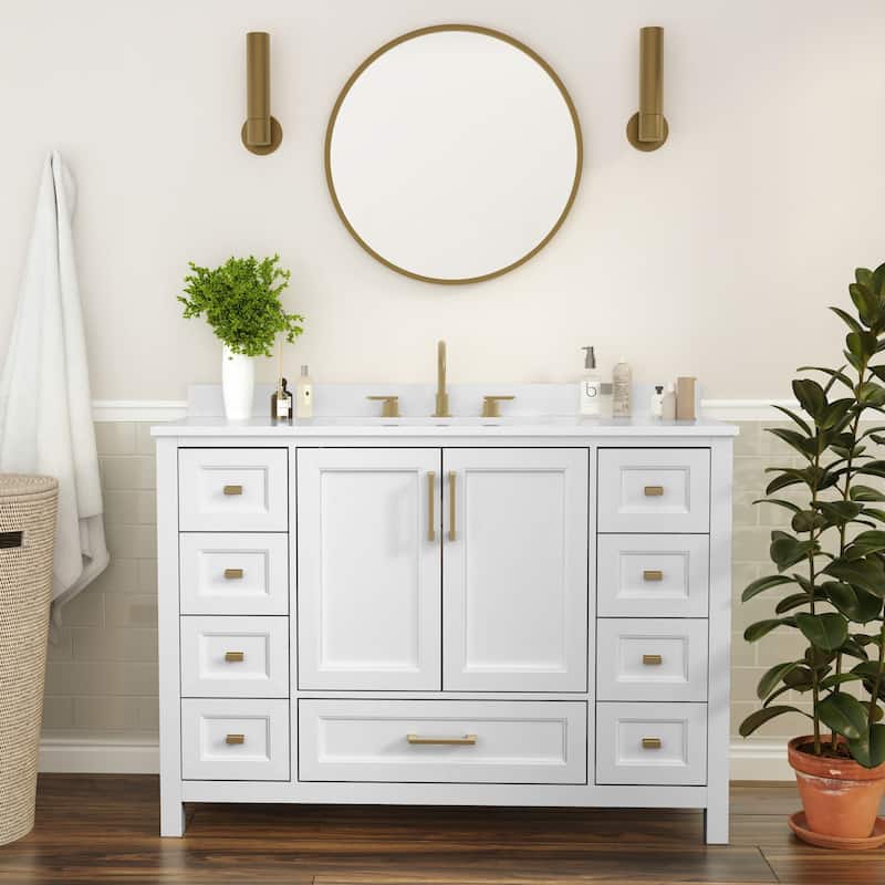 James Allan FFIR70082 48" Free Standing Single Basin Vanity Set with