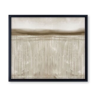 'Abstract Neutral CXLVII' Framed Canvas Wall Art by ChiChi DÃ©cor - Overstock - 32827616