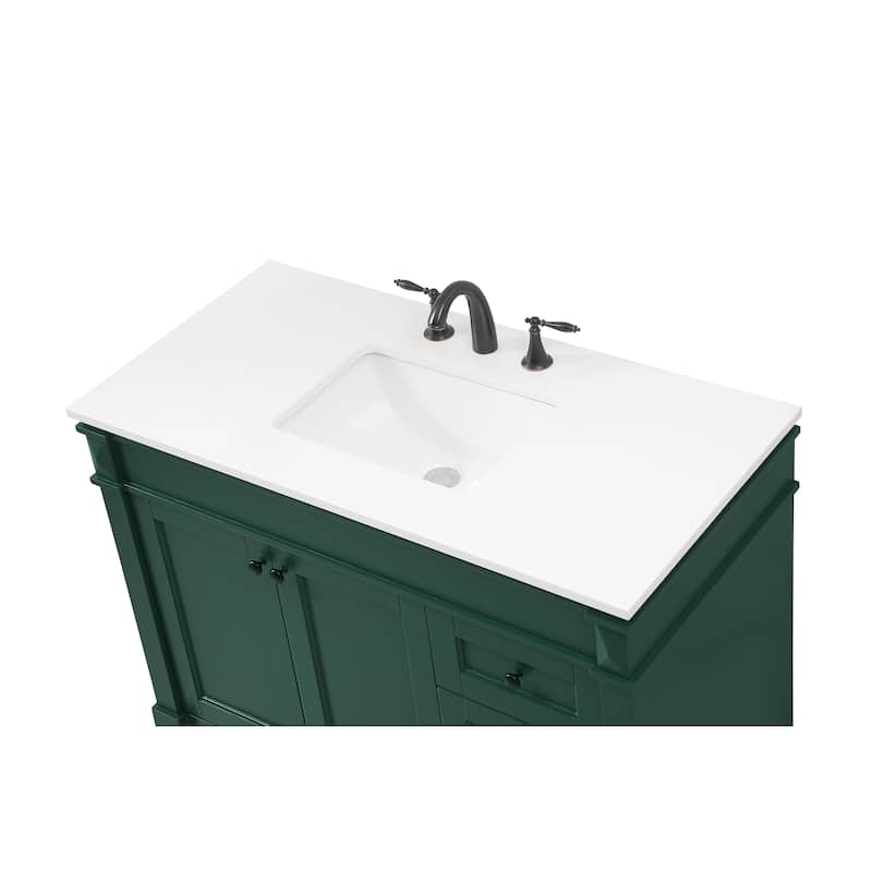 Clarity 32 - 42 Inch Single Bathroom Vanity