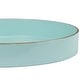preview thumbnail 3 of 3, Mimosa Round Tray - Powder Blue